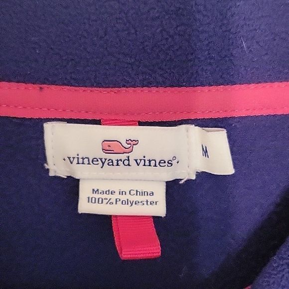Vineyard‎ blue fleece quarter zip - Picture 2 of 3